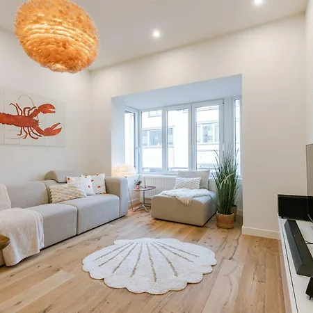 Lägenhet Huswell - Charming In - Perfect For 7 Guests Oostende